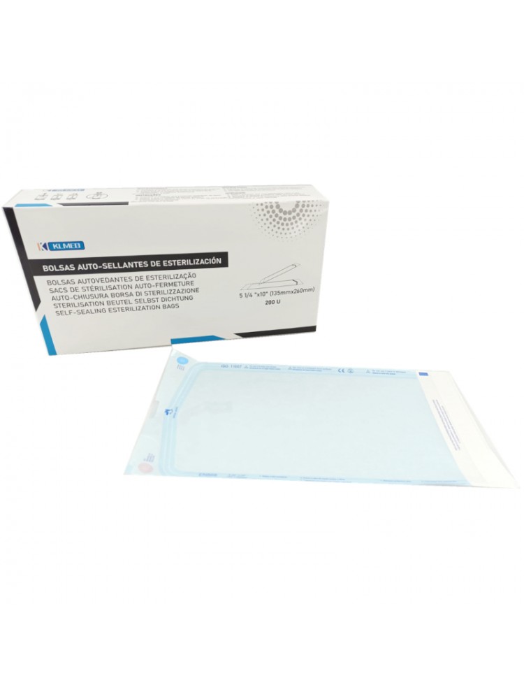 bolsa esterilización autosellable 57x100 mm