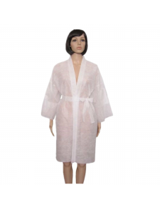 Kimono Blanco Desechable