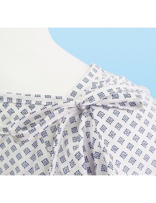 Bata paciente hospital cierre