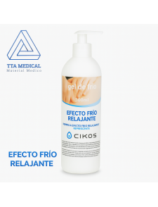 Gel frio relajante , piernas cansadas