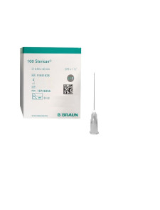 Aguja Sterican 0,4 x 40 mm 27G 1½ para uso clínico