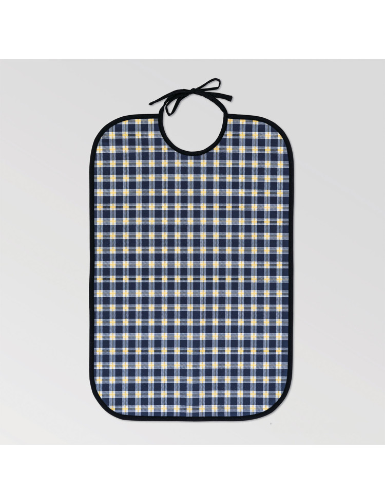 babero para adulto viena con lazo 3 capas impermeable