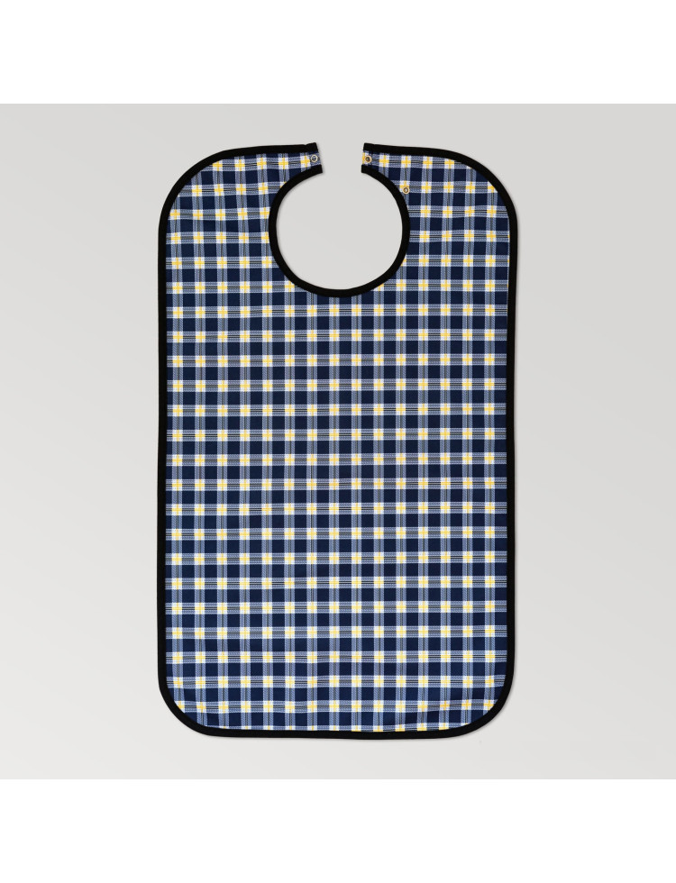 babero para adulto viena con corchetes 3 capas impermeable 50x85