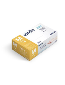 GUANTES VINILO SIN POLVO SANTEX
