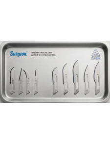 Hojas de Bisturí Surgeon Acero al Carbono