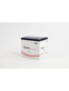Caja de 100 agujas de mesoterapia Sukki Mesonova 33G con tapa negra de identificación de calibre