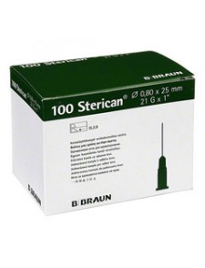 Aguja  Sterican  0,80 x 25 mm,21G x 1"