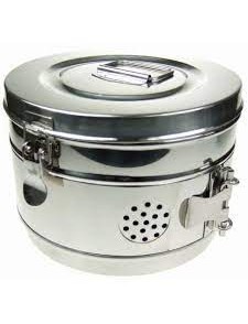 Bombona Charnela en Acero Inox.